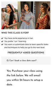 1-on-1 Hands-on Hair Class